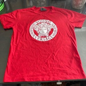 Versace Kids logo Patch T-shirt ❤️
